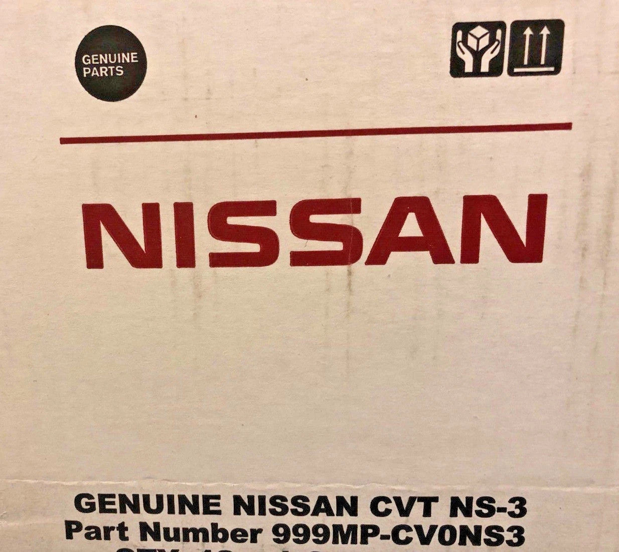 GENUINE OEM Nissan NS-3 CVT Fluid 5-Quart (999MP-CSHNS3/999MP-CV0NS3)