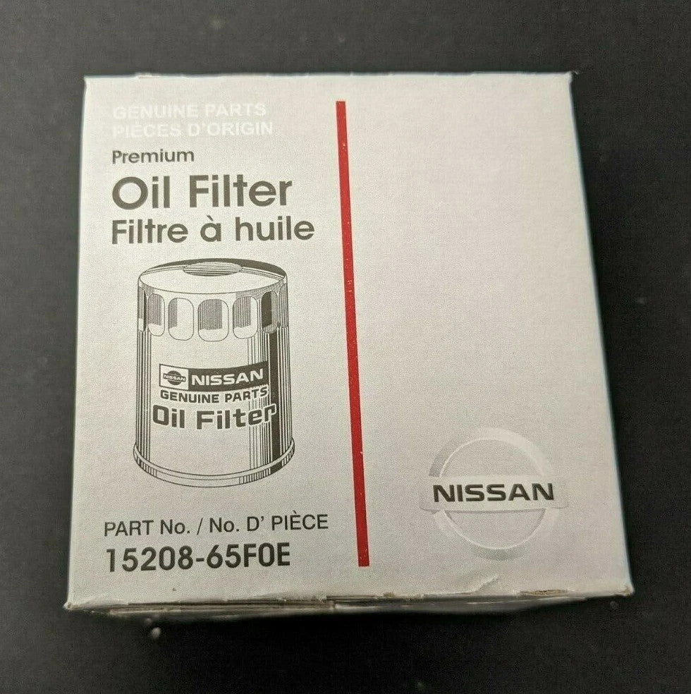 GENUINE OEM Nissan Engine Oil Filter Drain Plug Washer (15208-65F0E+11026-JA00A)