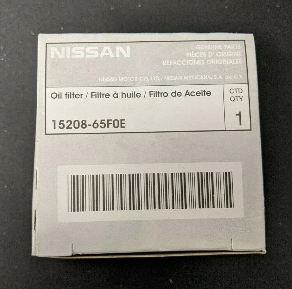 GENUINE OEM Nissan Engine Oil Filter Drain Plug Washer (15208-65F0E+11026-JA00A)