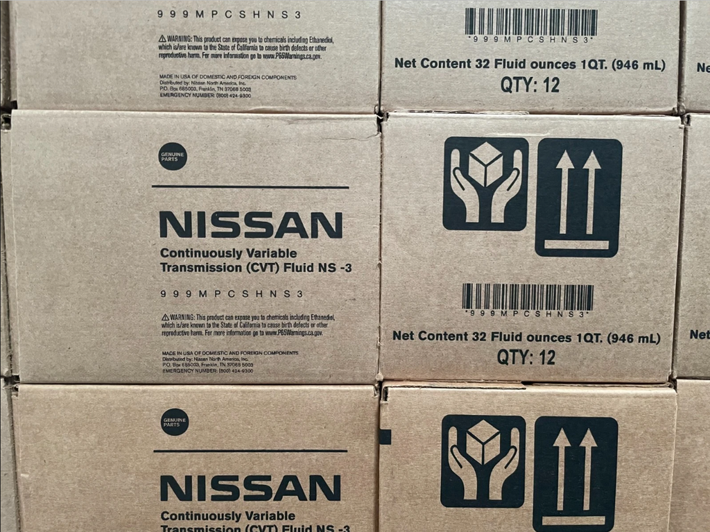 GENUINE OEM Nissan NS-3 CVT Fluid 999MP-CSHNS3 (Replaces 999MP-NS300P/CV0NS3)